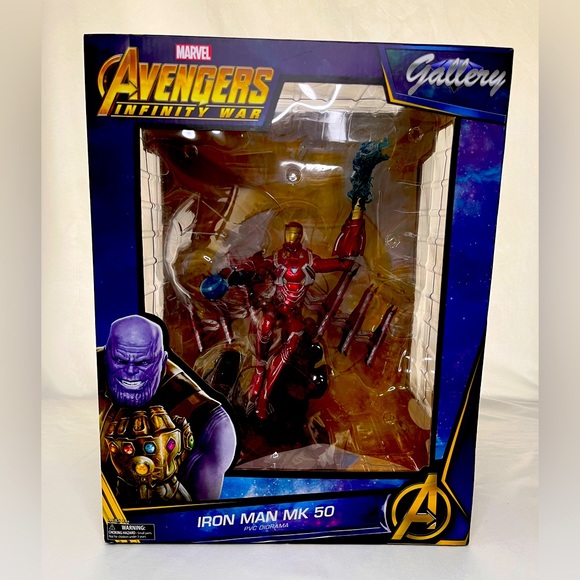 IRON MAN MK 50 Statue 9” - Picture 6 of 6